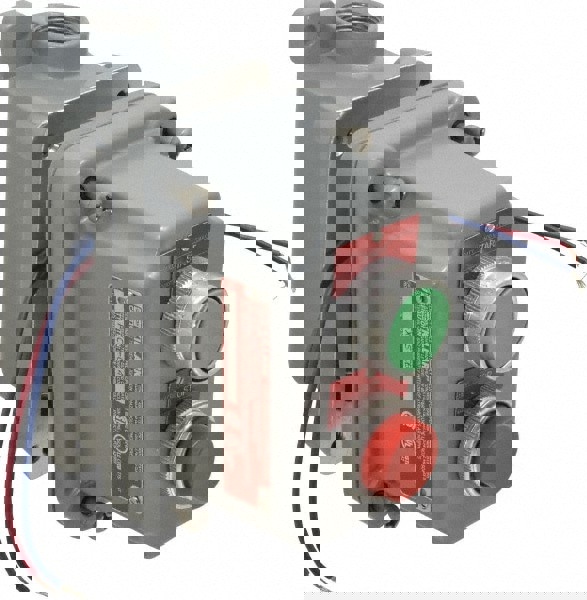 Push-Button Control Station: Momentary, NO/NC, Start & Stop